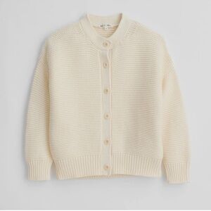 ALEX MILL Nico Chunky Knit Cardigan in Ivory Size XS NWT